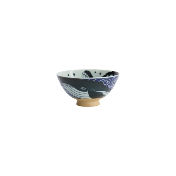 Bowl Kawaii Ohira Whale, Porcelain, 300 ml, Item No. 16910