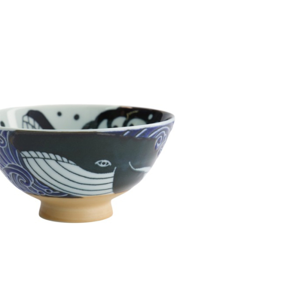 Bowl Kawaii Ohira Whale, Porcelain, 300 ml, Item No. 16910