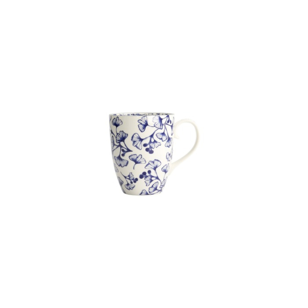 Mug Flora Japonica Gingko Blue, Porcelain, 380 ml, Item No. 16971