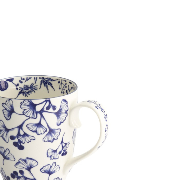 Mug Flora Japonica Gingko Blue, Porcelain, 380 ml, Item No. 16971