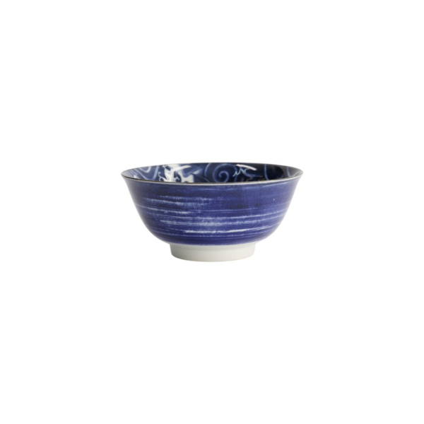 Reisschale Japonism Carp Blau, Porzellan, 500 ml, Art.-Nr. 17106
