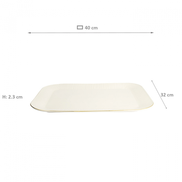 Nippon White Serving Plate at Tokyo Design Studio (picture 8 of 8)