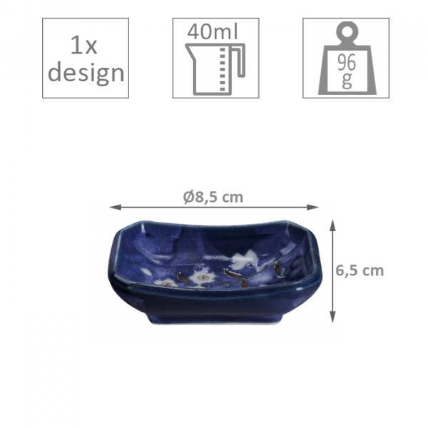Blue Sakura Sushi Set bei Tokyo Design Studio (Bild 3 von 3)