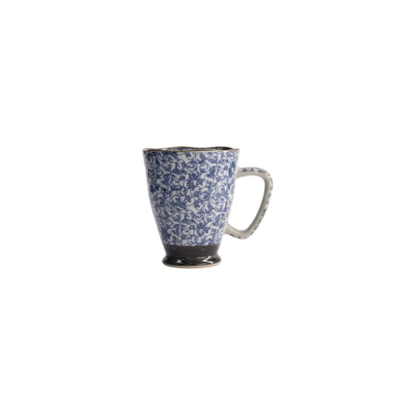 Mug Fan Blue, Grey, Stoneware, 400 ml, Item No. 17724