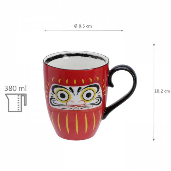 Kawaii Daruma Mug with Giftbox at Tokyo Design Studio (picture 3 of 3)