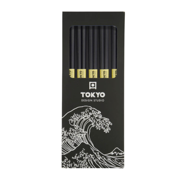 TDS, Chopstick Set, Polymer Glassfibre Round Shape A4, Kitchenware, 5 pair, 22 cm, Item No. 17933