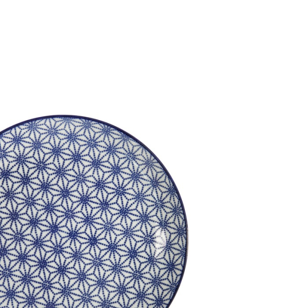 Plate Nippon Blue Stars, Porcelain, Ø 25.7 cm, Item No. 17957