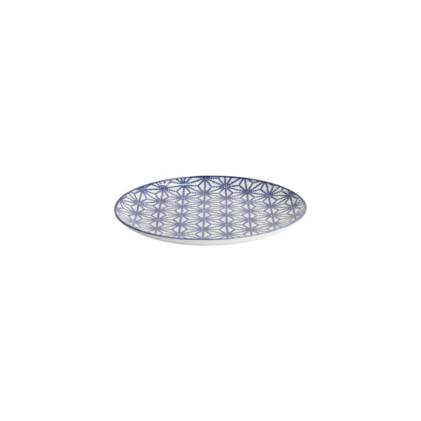 Plate Nippon Blue Stars, Porcelain, Ø 16 cm, Item No. 17972