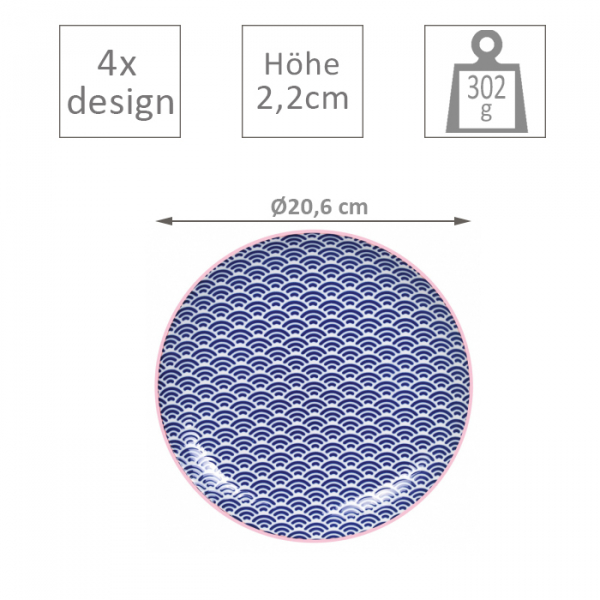 Starwave 4 Teller Set bei Tokyo Design Studio (Bild 2 von 6)