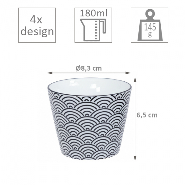 4 pcs Cup Set at Tokyo Design Studio (picture 6 of 6)