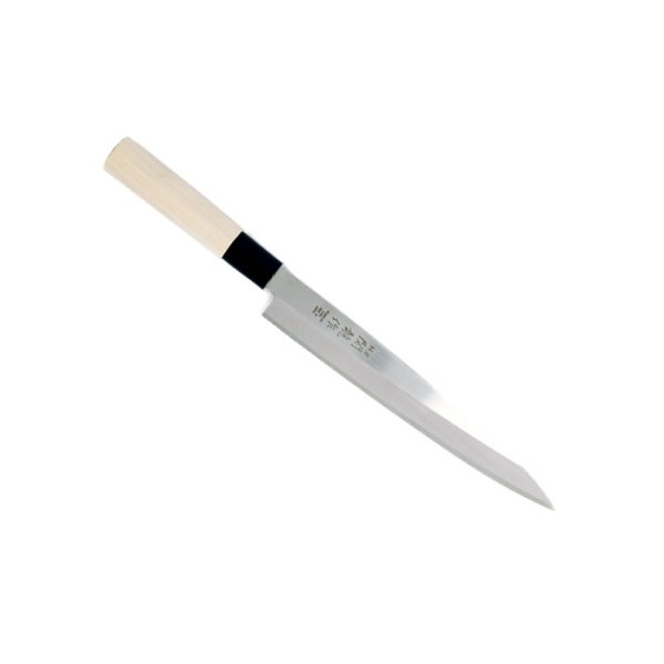 Sashimi-Messer (Filetiermesser) Sekiryu, Rostfreier Edelstahl, Klinge 21 cm, Griff aus Holz, Art.-Nr. 18285