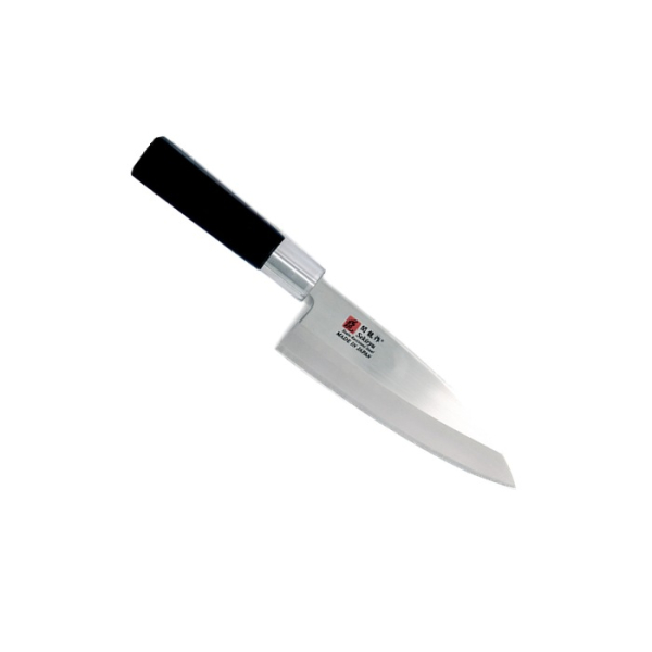 Deba Knife (fish knife) Sekiryu, Stainless steel, blade 15 cm, handle in ABS plastic, Item No. 18289