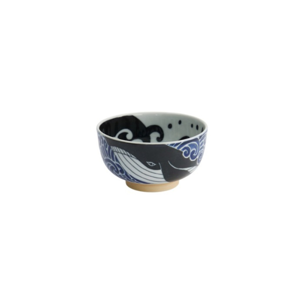 Bowl Kawaii Ohira Whale, Porcelain, 300 ml, Item No. 18329
