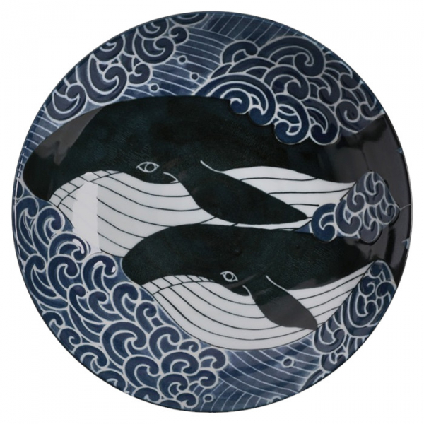 Kawaii Ohira Whale Pasta Teller bei Tokyo Design Studio (Bild 2 von 4)