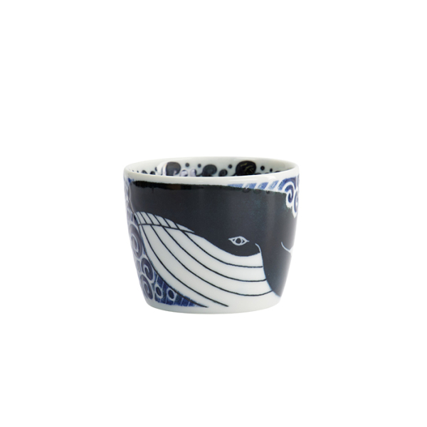 TDS, Cup, Kawaii Ohira Whale, Ø 8.6 x 6.9 cm, Item No. 18334