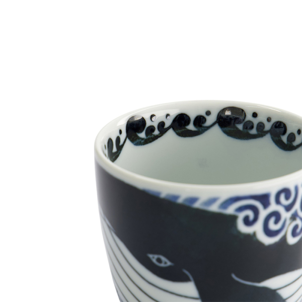 TDS, Cup, Kawaii Ohira Whale, Ø 8.6 x 6.9 cm, Item No. 18334