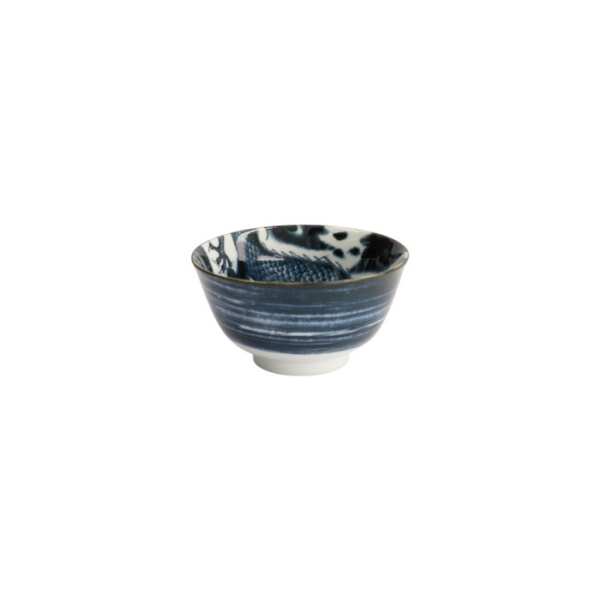 Bowl Japonism Dragon Dunkelgrau, Porcelain, Ø 12.7 cm. Height 6.8 cm, Item No. 18692