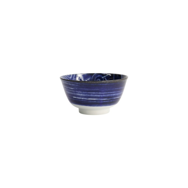 Bowl Japonism Carp Blue, Porcelain, 350 ml, Item No. 18754