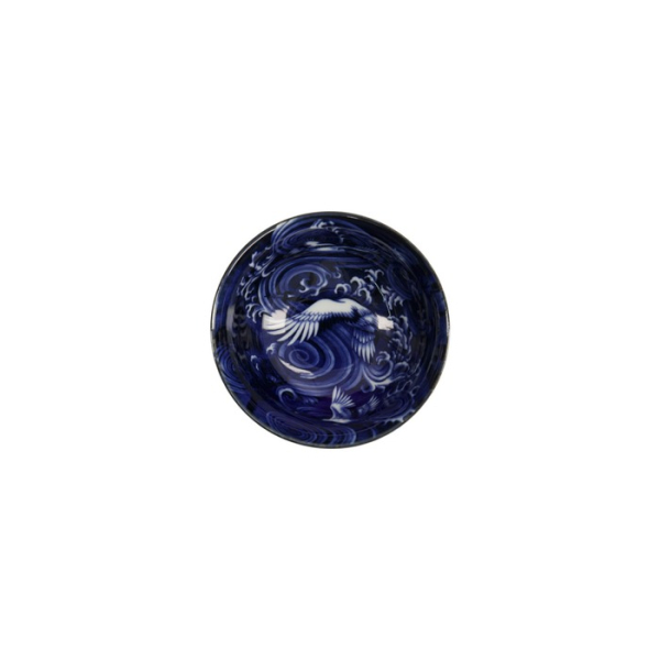 Schale Japonism Crane Blau, Porzellan, 350 ml, Art.-Nr. 18755