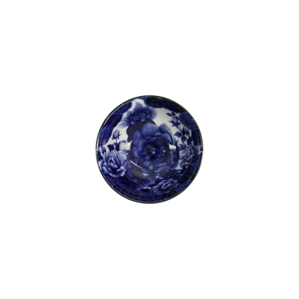 Bowl Japonism Lion Blue, Porcelain, 350 ml, Item No. 18757