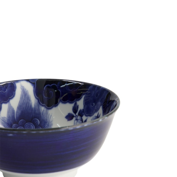 Schale Japonism Lion Blau, Porzellan, 350 ml, Art.-Nr. 18757