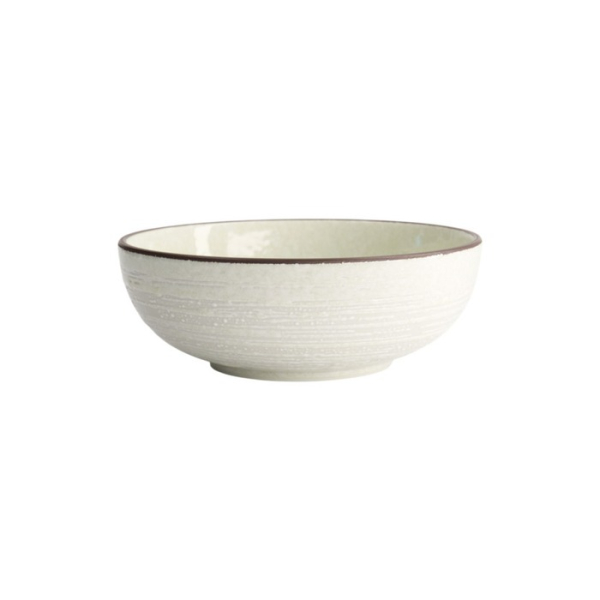 Noodle Bowl Hime Kobiki Light Green, Stoneware, 19.8 × 7.2 cm, Item No. 18855