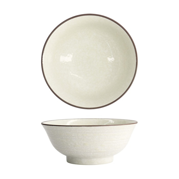 Rice Bowl Hime Kobiki Light Green, Stoneware, 18.5 &times; 7.7 cm