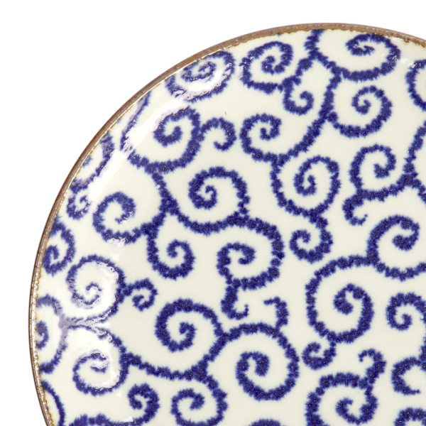 TDS, Plate, Ten Karakusa, Ø 21.5 cm, Item No. 18904