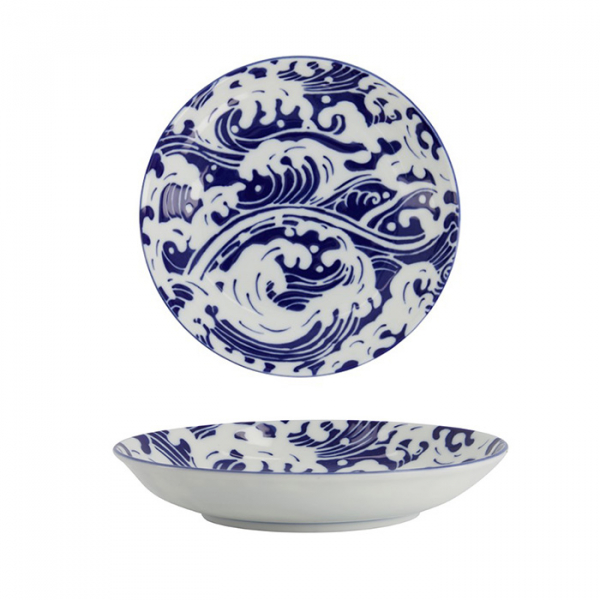 Ø 20x3.5cm Teller,Shiranami Whitecaps bei Tokyo Design Studio (Bild 1 von 4)