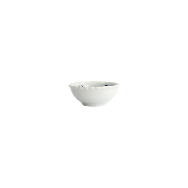 Sauce Bowl Neko Maruke Blue, White, Porcelain, 120 ml, Item No. 18973