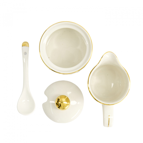 Nippon White Milk jug and sugar bowl set at Tokyo Design Studio (picture 5 of 8)