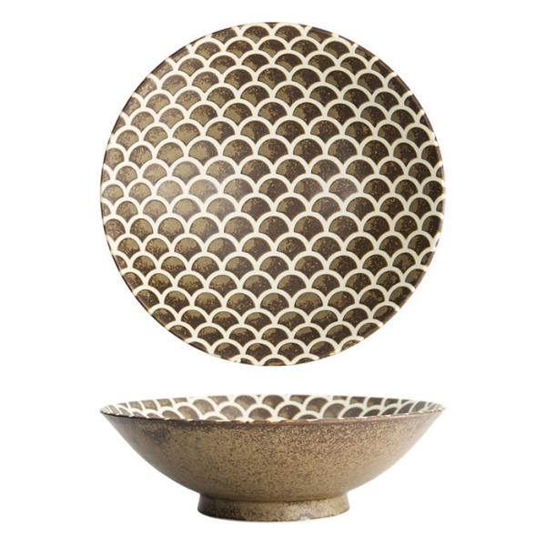 Salad Bowl Iga Matte Mermaid, Stoneware, 1.4 L