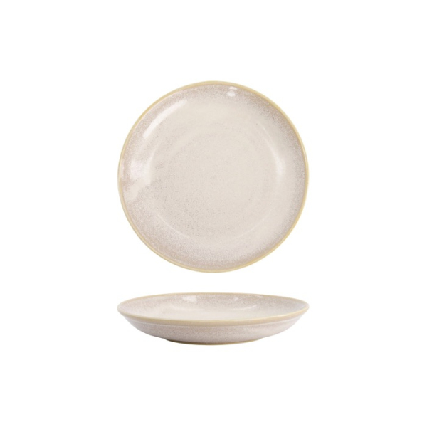 Plate Titanium Matte White, Porcelain, &Oslash; 16.5 cm