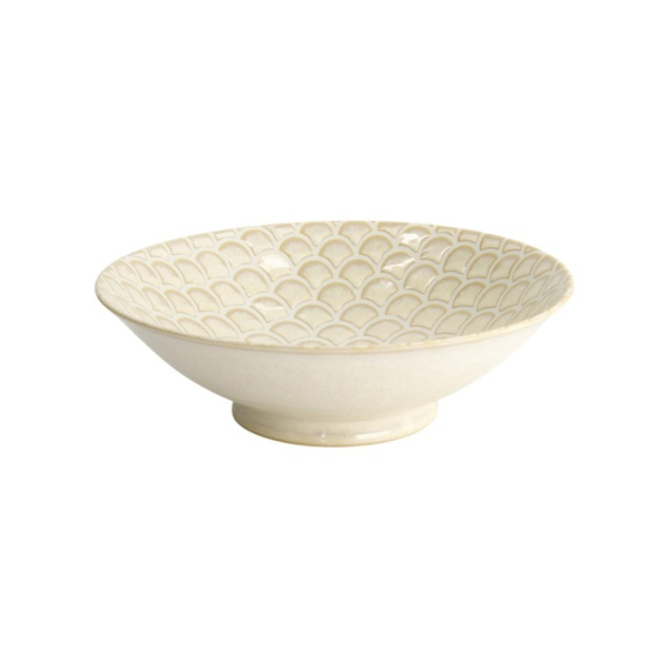 Bowl Salatschüssel Titanium Matte Meerjungfrau-Design, Porcelain, 1.4 L, Item No. 20371