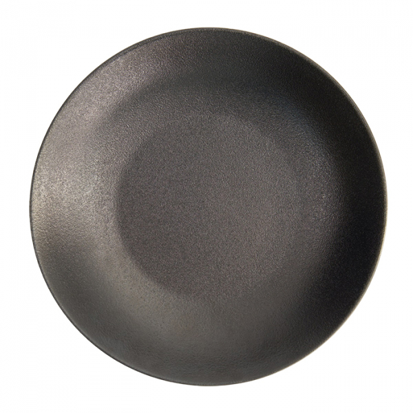 Ø25.2x4.7cm Yuzu Black Deep Rice Plate at Tokyo Design Studio (picture 3 of 6)