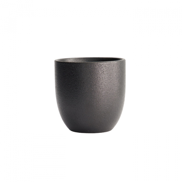 Art.-Nr. 20395 Yuzu Schwarz Teetasse Ø 7.8x8cm 220ml bei Tokyo Design Studio (Bild 3 von 7)