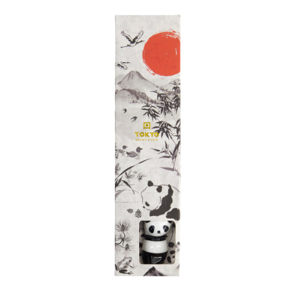 Chopsticks including Rest, Giftset, Panda - Item No. 20720