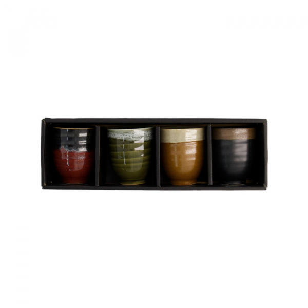 Ø 6.7 x8.3cm 4 Tee-Tassen Geschenkset bei Tokyo Design Studio (Bild 2 von 2)