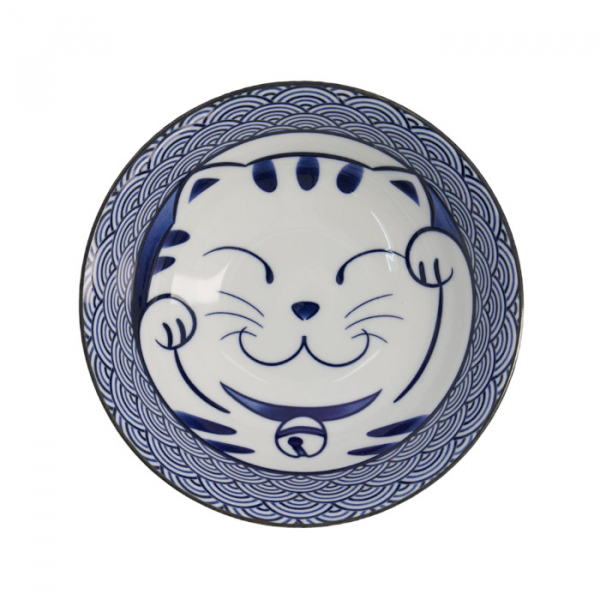 Kawaii Lucky Cat Ramen-Schale bei Tokyo Design Studio (Bild 3 von 5)