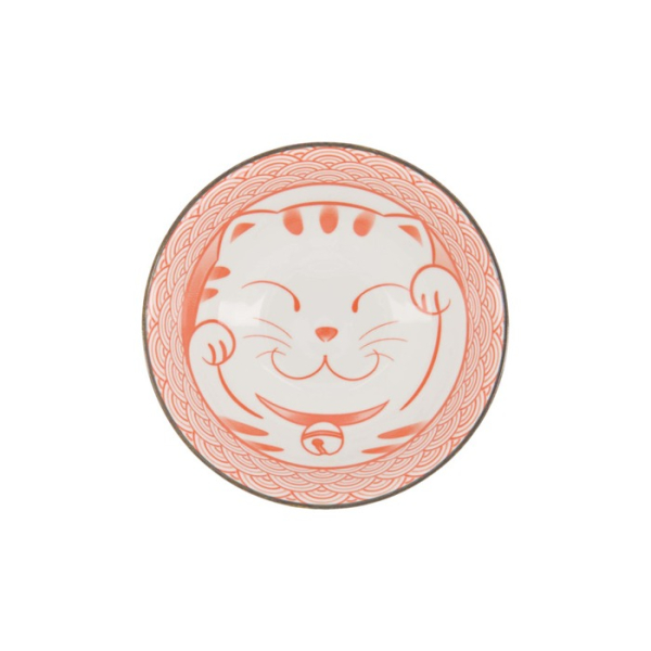 Ramenschale Kawaii Lucky Cat Rot, Porzellan, 1 l, Art.-Nr. 20953