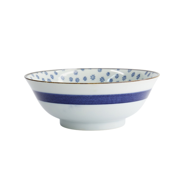 TDS, Bowl, Japan Flower, Mizu,  Ø 19 x 7.5 cm 1000 ml, Item No. 2096