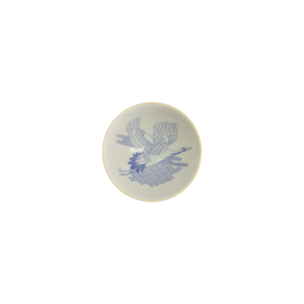 Rice Bowl Kawaii Crane Yellow, Porcelain, 300 ml, Item No. 20979