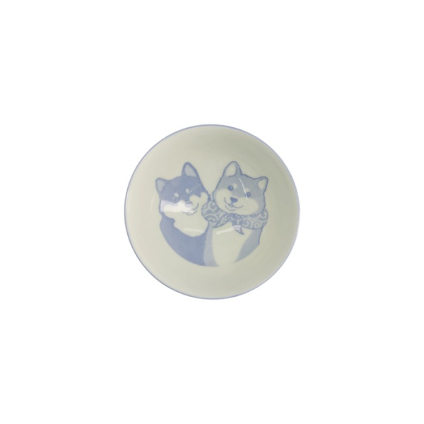 Reisschale Kawaii Shiba-Dog Blau, Porzellan, 500 ml, Art.-Nr. 20989