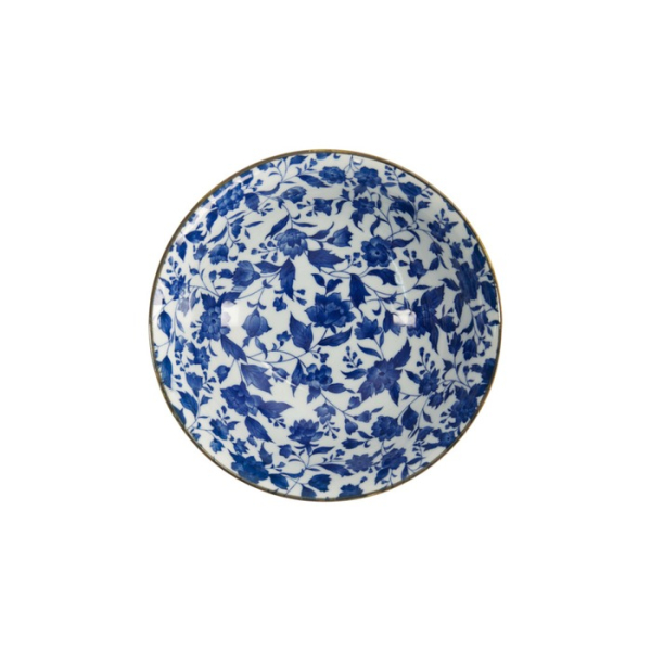 Noodle Bowl Japan Flower, Porcelain, 1 L, Item No. 2099