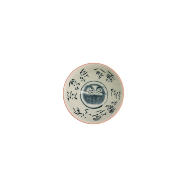 Rice Bowl Kawaii Daruma Pink, Porcelain, Ø 11.5 cm, Item No. 21007