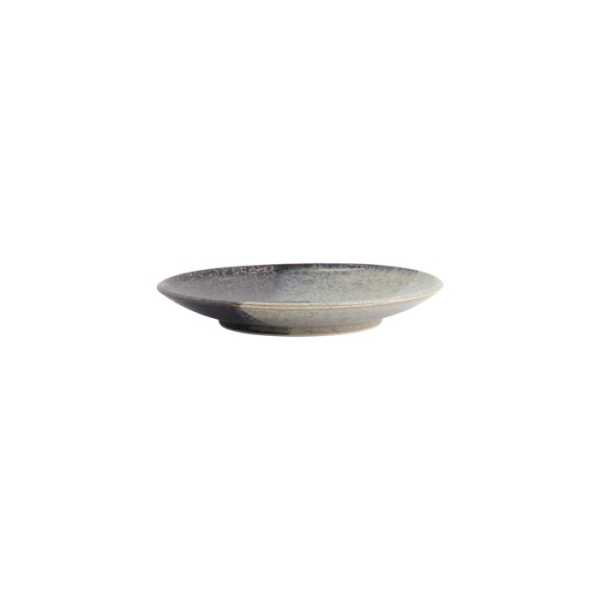 Plate Oboro Yamakage Black, Brown, White, Stoneware, Ø 16.7 cm, Item No. 21087