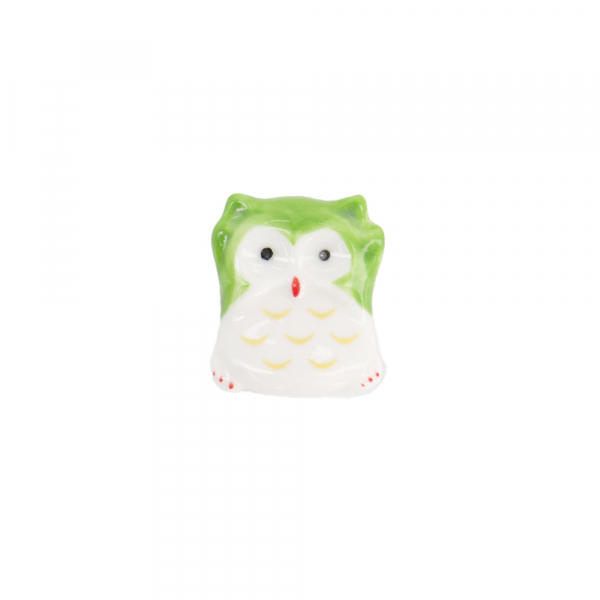 Owl Green Chopstick Rest at Tokyo Design Studio 