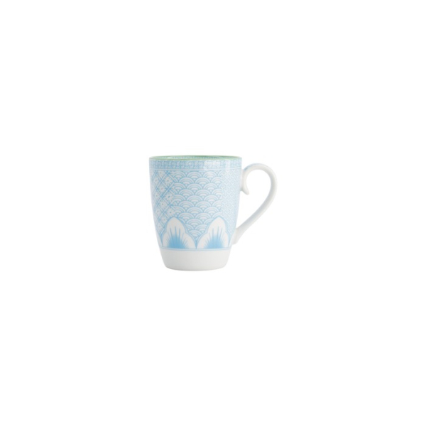 Tasse Lily Flower Hellblau, Porzellan, 350 ml, Art.-Nr. 21200