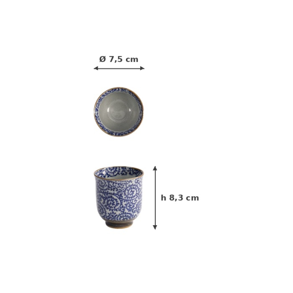 Teebecher Sometsuke D, Porzellan, 200 ml, Art.-Nr. 21261