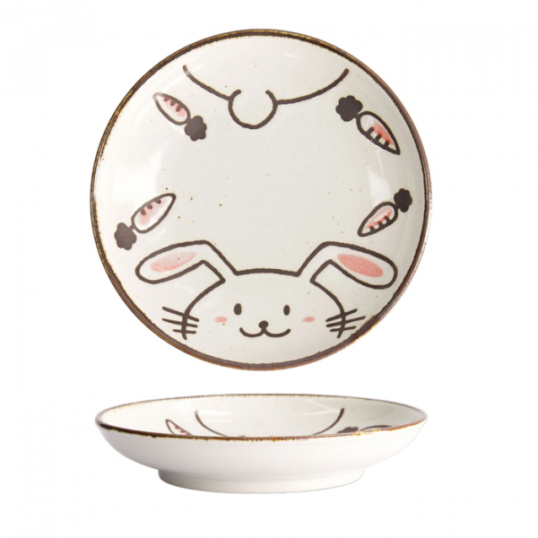 Kawaii Rabbit Usagi Teller bei Tokyo Design Studio (Bild 1 von 4)